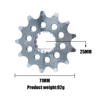 Piñón de cadena delantera 520, piñones pequeños, engranaje 12 13 14T para KTM SX SXF XC XCF XCW EXC EXCF para HUSQVARNA FC FE TC TE para GASGAS