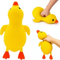 Jouets à presser en forme de canard - Jouet anti-stress mignon pour enfants et adultes, facile à utiliser, jouet sensoriel doux, jouet anti-anxiété, personnalisable