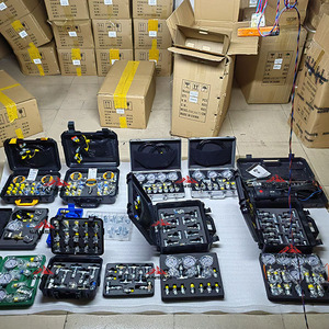Manômetro Digital com Mangueiras de Teste 1&2&3, Manômetros 1&2&3, Peças para Escavadora, Kit de Teste de Pressão Hidráulica, Ferramentas de Reparação, Manômetros de Pressão - Product Image 5