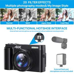 Appareil Photo Numérique Professionnel Sonida 4K FHD Caméra De Photos 4K - Product Image 4