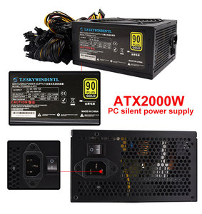 Venta Directa de Fábrica, Fuente de Alimentación Silenciosa 4U ATX de 2000W, 20+4 Pines, Admite 8 Conectores para Tarjetas Gráficas, para Servidor, Alto Rendimiento - Product Image 4