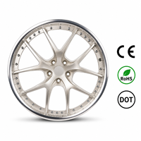 Rines de aluminio forjado a medida de 18-24 pulgadas con diseño en Y, color plata, para Tesla Model 3 y Model Y Performance, directo de fábrica.