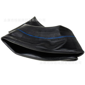 Tubo interior de caucho natural Zhejiang 4.80-8 con boca recta y curva para reparación de karts, cortacéspedes y carretillas de mano - Product Image 1