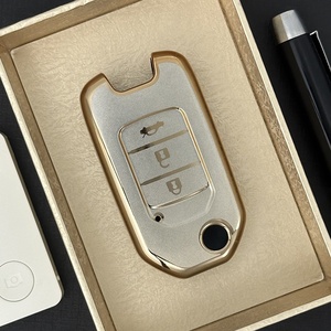 Housse de clé de voiture en TPU Quicksand avec <span class=keywords><strong>porte</strong></span>-clés pour <span class=keywords><strong>Honda</strong></span> Accord <span class=keywords><strong>Civic</strong></span> Passport Pilot Odyssey Ridgeline HRV CRV <span class=keywords><strong>porte</strong></span>-clé de voiture - Product Image 6