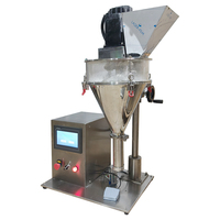 Machine de remplissage de poudre cosmétique de 10 à 500 g pour le bureau, machine de remplissage de protéines