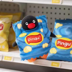 100% प्रामाणिक 6 pcs/बॉक्स पिंगु छिपाएँ और श्रृंखला प्लश गुड़िया ब्लाइंड बॉक्स kawai सजावटी कीचेन बैग चार्जर नरम खिलौने - Product Image 4