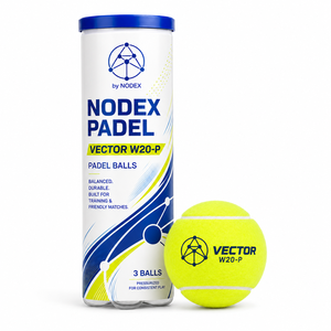Balle <span class=keywords><strong>de</strong></span> padel professionnelle pressurisée certifiée FIP 2026, 20 % <span class=keywords><strong>de</strong></span> <span class=keywords><strong>laine</strong></span>, pour tournoi et compétition - Product Image 1