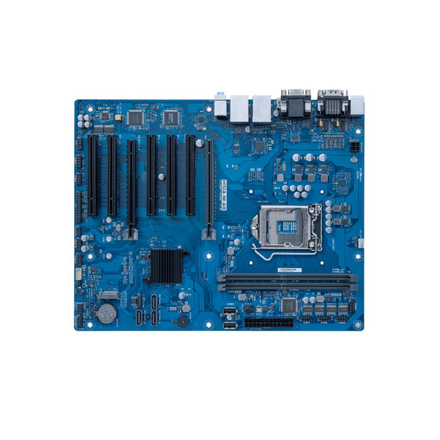 H110 ATX Industrial Motherboard 6th/7th Gen Intel Core I7/i5/i3 Dual LAN 8 COM 0-60°C Wide Temp 7-Year Lifespan