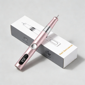 Machine à ongles portable 18000 tr/min, rechargeable sans fil, lime électrique pour <span class=keywords><strong>manucure</strong></span>, outil de polissage, kit d'art des ongles pour salon - Product Image 1
