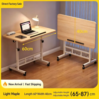 Bureau portable pour étudiants, table de chevet simple pour la maison, bureau empilable