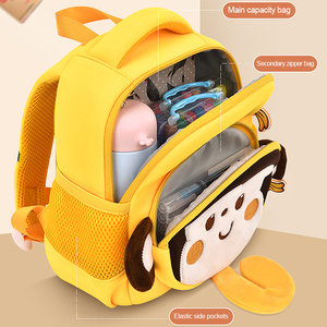 Nouveau sac à dos pour tout-petit singe de dessin animé, grande capacité, réduction de la charge, sac à bandoulière, mochila escolar - Product Image 4