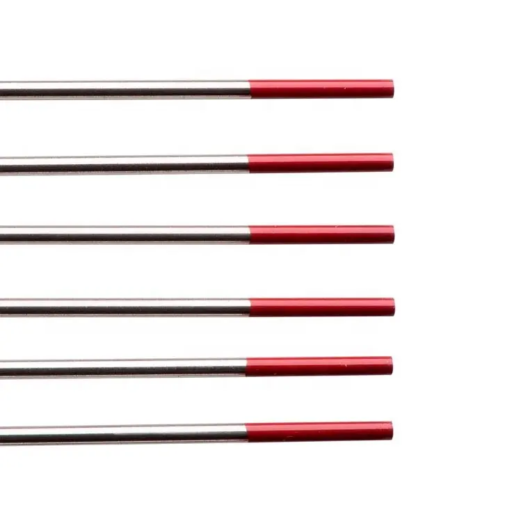 China Factories WT20 2% Thoriated Red Tungsten Electrode For Welding Machine And Welding Torches