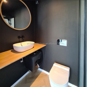 Casa Prefabricada <span class=keywords><strong>de</strong></span> Acero Ligero, Villa Prefabricada Redonda, Cabaña Modular Glamping con <span class=keywords><strong>Terraza</strong></span> <span class=keywords><strong>para</strong></span> Hotel, Resort, Casa <span class=keywords><strong>de</strong></span> Huéspedes junto al Lago o en el Bosque - Product Image 2