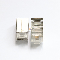 Connecteur réseau Cat6 Amp 8 broches doré pour routeur 5G, RJ11, 2 SIM, Wi-Fi 6 AX3000, fiche modulaire RJ45