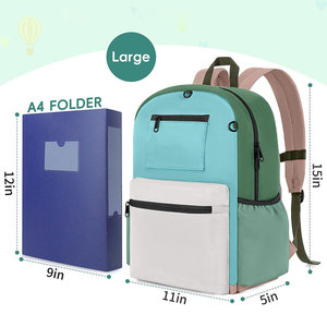 <span class=keywords><strong>Zaino</strong></span> Leggero Personalizzato Fuliya per Bambini 1-5 Anni, Borsa Scuola per <span class=keywords><strong>Asilo</strong></span>, Viaggi e Uscite Quotidiane - Product Image 4