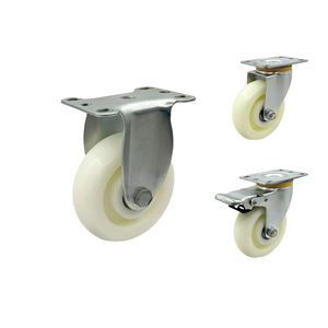 Rodízios de Polipropileno de Dever Médio de 3, 4 e <span class=keywords><strong>5</strong></span> Polegadas, Tipo Placa Superior, para Carrinhos de Mão, Equipamentos Industriais e Máquinas - Product Image 1