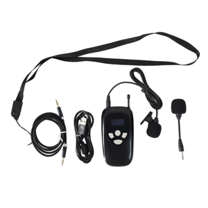 301 sistema de guía turístico inalámbrico portátil Walkie Talkie de bolsillo con auriculares de audio Whisper para visitas guiadas - Product Image 4