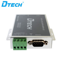 Convertidor de Puerto Serie DTECH RS232 RS485 RS422 a Ethernet, Compatible con Protocolos TCP/IP/Telnet/Modbus