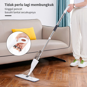 Serpillère rotative à 360° de haute qualité avec réservoir anti-éclaboussures et tête en microfibre pour nettoyage professionnel des sols - Product Image 4