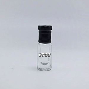 Venta al por Mayor de Botellas de Vidrio Transparente de 3ml, 6ml y 12ml, con Serigrafía, para Cosméticos, Perfumes y Aceites Esenciales, Origen Estadounidense - Product Image 1