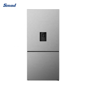 Réfrigérateur avec congélateur à fond, 10/17.1 <span class=keywords><strong>Cu</strong></span>.ft, réfrigérateur avec machine à glace, sans glaçage, en acier inoxydable - Product Image 2