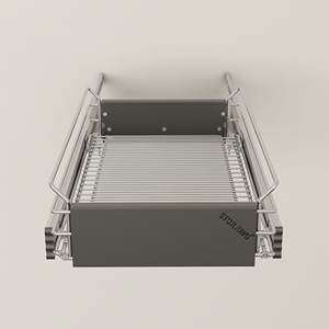 Armadio da cucina estraibile in larghezza regolabile estraibile cestini da cucina <span class=keywords><strong>con</strong></span> cuscinetto a sfere per soluzione di armadio da cucina - Product Image 3