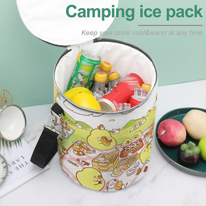 Paquete de Hielo 11.8X10 Pulgadas |   Bolsa Refrigerante a Prueba de Fugas de 15.3 L, Mochila de Pecho para Hombres y Mujeres, para Campamento, Senderismo, Picnic, Viajes, Personalizable - Product Image 3