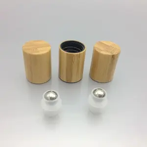 Prix de gros OEM, forme personnalisée, contenants en bambou/bois écologiques de qualité supérieure, couvercle compte-gouttes - Product Image 5