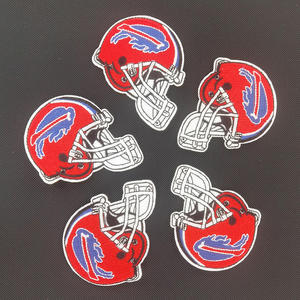 ป้ายทีมฟุตบอลรูปควายออกแบบได้ตามต้องการแผ่นเหล็กปักลายรูปทีมกีฬาของโค้ชมาร์วี่ Levy - Product Image 3