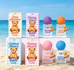 Eau de <span class=keywords><strong>parfum</strong></span> longue durée 35 ml avec logo personnalisé, <span class=keywords><strong>parfum</strong></span> floral fruité, design mignon d'ours, vaporisateur de <span class=keywords><strong>parfum</strong></span> pour femmes - Product Image 1