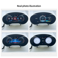 Panel de Instrumentos Digital LCD de 12.3 Pulgadas para Mercedes Clase C W205 GLC X253 2015-2023, Conexión Plug and Play, Pantalla HD de 1920x720
