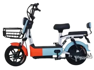 Nouveau style, vélo électrique de <span class=keywords><strong>ville</strong></span> pour <span class=keywords><strong>femme</strong></span>, économique, CKD, 500W, éclairage LED, frein à disque, moteur électronique 48V à moyeu arrière, vitesse unique - Product Image 2