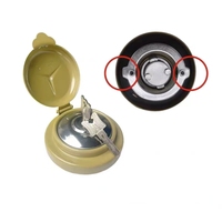 OEM DZ97189550020 SHACMAN Nueva Tapa de Tanque de Combustible Metálica, Duradera, Antiderrames, para Camiones de Trabajo Pesado