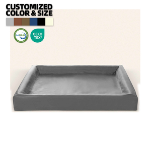 2024 Schlussverkauf! Hochdichtes Speicher-Schaumhundebett, elastisch und bequem, stellt sicher, dass Ihr Haustier eine gute Nacht schlafen bekommt! - Product Image 1