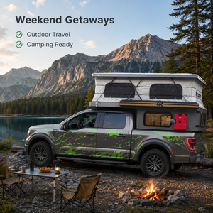 <span class=keywords><strong>Caravane</strong></span> tout-terrain légère en FRP, remorque <span class=keywords><strong>pliante</strong></span> pour pick-up, camping-car tout-terrain à vendre - Product Image 2