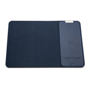 Alfombrilla <span class=keywords><strong>de</strong></span> ratón inalámbrico con <span class=keywords><strong>cargador</strong></span> rápido <span class=keywords><strong>de</strong></span> <span class=keywords><strong>10W</strong></span> <span class=keywords><strong>de</strong></span> cuero Pu <span class=keywords><strong>de</strong></span> gama alta <span class=keywords><strong>para</strong></span> <span class=keywords><strong>iPhone</strong></span> - Product Image 1