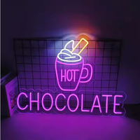 LED néon colorée personnalisable décoration de fête de mariage d'événement taille personnalisée LED tube enseigne néon acrylique enseignes électroniques