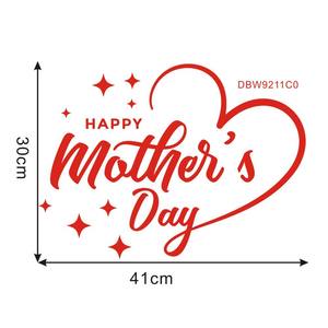 <span class=keywords><strong>Adesivi</strong></span> Murali Moderni a Forma di Cuore <span class=keywords><strong>con</strong></span> Lettere e Numeri in PVC Impermeabile Rimovibile Autoadesivi <span class=keywords><strong>per</strong></span> Decorazione Camera da Letto Festa della Mamma - Product Image 3