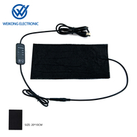 Commutateur de contrôle de température USB 5V avec motif de bouton de coussin chauffant pour la domotique-Coussin de dos d'oreiller chauffant