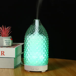 Humidificador de aromaterapia con cristal de diamante del fabricante original, 0.5L, luz LED, alimentado por USB, para el hogar y el dormitorio. - Product Image 3