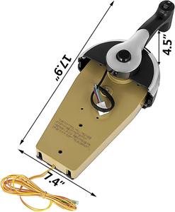 <span class=keywords><strong>Mercury</strong></span> Single Binnacle New Outboard Top Mount Télécommande Console Alliage Moteur de Bateau Accélérateur Inclinaison/<span class=keywords><strong>Trim</strong></span> Switch 8M0059686 - Product Image 2