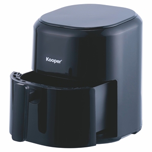 FRIGGITRICE AD ARIA DIGITALE 5L 1200W NERA LUCIDA - Product Image 3