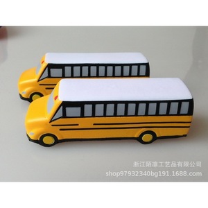 Pu <b>Foam</b> School <b>Bus</b> Fidget <b>Toy</b> 5 To 7 Years Unisex Cartoon Decorative Item - Product Image 5