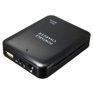 Boîtier de batterie externe portable 18650 avec écran LED, interface d'entrée CC, boîte de stockage de charge au lithium, batterie de téléphone USB incluse - Product Image 1