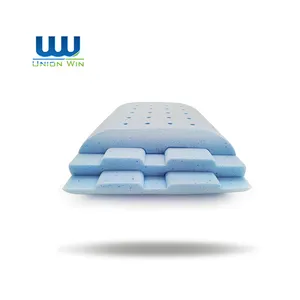Yumuşak yastık ayarlanabilir bellek köpük kontur yastık süblimasyon ergonomik yatak yastık
