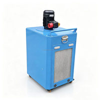Extracteur de poussière industriel mobile et portable 1,1 kW à filtration en trois étapes, double port pour bande transporteuse, pour le bois et le métal