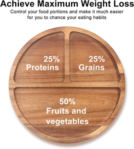 Assiette de portion individuelle en bois d'acacia, écologique, durable, en bois, approvisionnement en vrac, assiette en bois d'acacia - Product Image 4