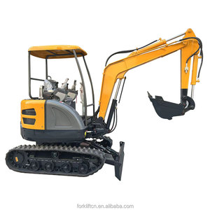 Mini-excavatrice robuste KAILT de 2 tonnes avec broyeur forestier pour le défrichement des terres en zones rurales - Product Image 4