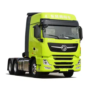 Hot Sale Used Kinland Tractor 6*4 almost new, fluorescent green tractor truck manufactured in China