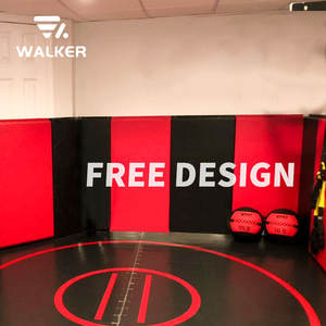 Gimnasio profesional Acolchado de pared al aire libre <span class=keywords><strong>para</strong></span> baloncesto y entrenamiento Almohadillas de pared <span class=keywords><strong>para</strong></span> deportes Logotipo personalizado Materiales de espuma de PVC - Product Image 4